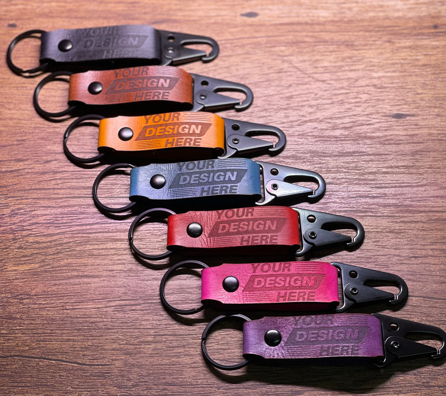 Custom/Wholesale Leather Keychains
