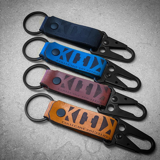 KC Leather Keychain