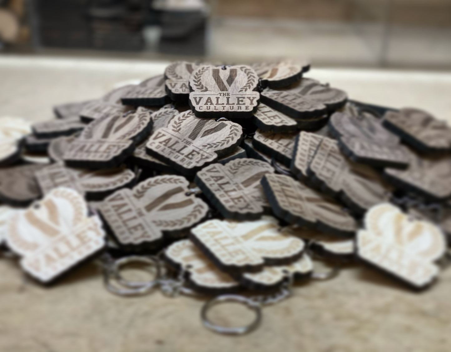 Custom/Wholesale Wood Keychains